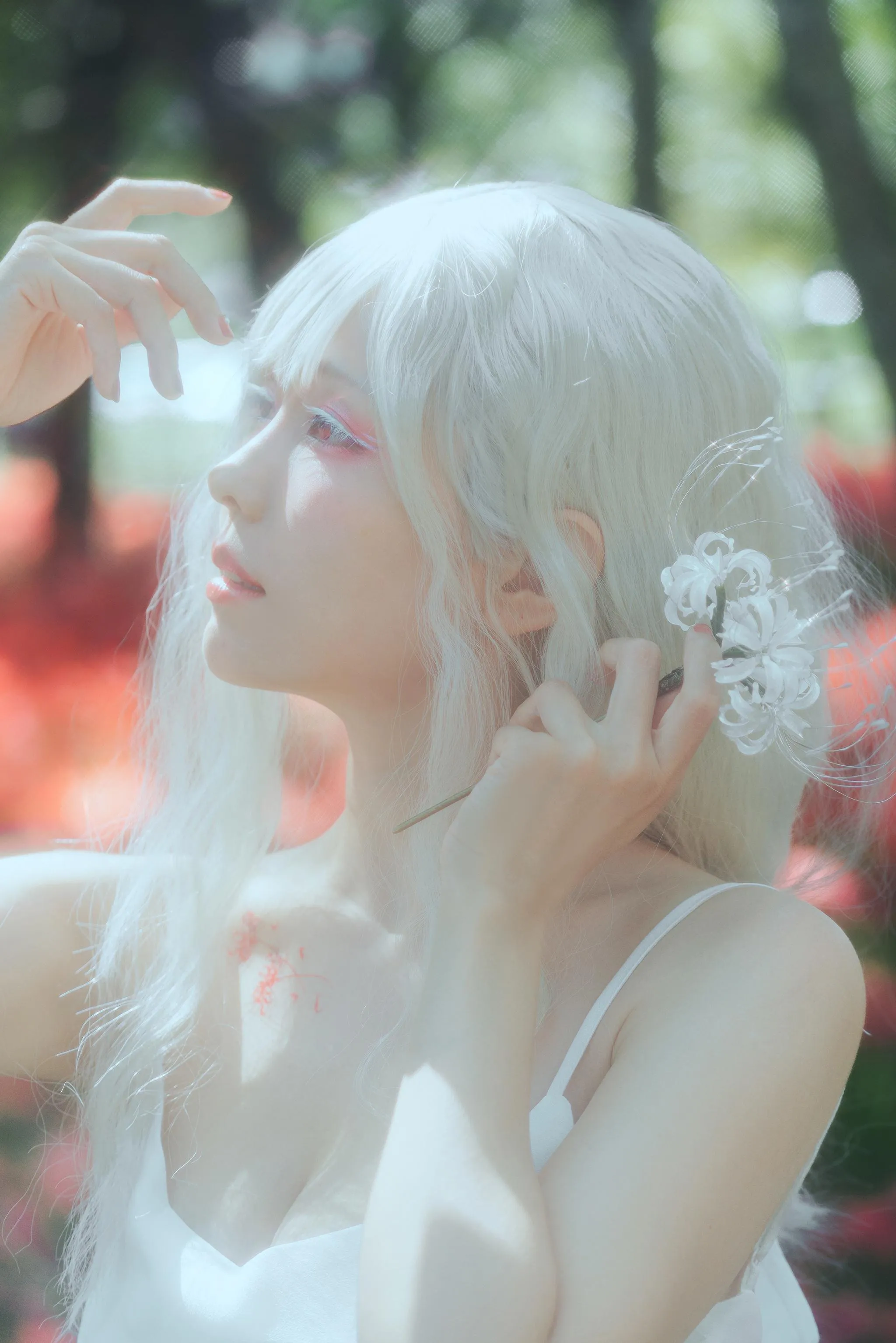 ElyEE子 – NO.129 23年10月订阅-B-White spider lily 白瓷彼岸 [27P]插图4